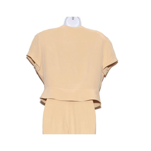 Vintage Silk Peplum waist top Size 14P Jones New York - Picture 2 of 4